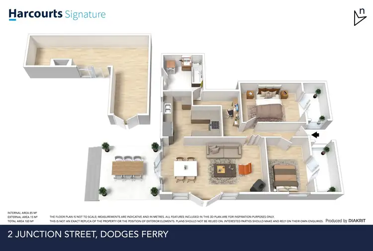Floorplan of Homely house listing, 2 Junction Street, Dodges Ferry TAS 7173