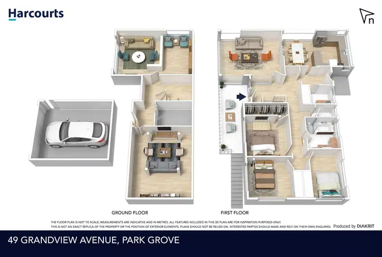 Floorplan of Homely house listing, 49 Grandview Avenue, Park Grove TAS 7320