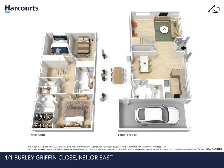 Floorplan of Homely house listing, 1/1 Burley Griffin Close, Keilor East VIC 3033