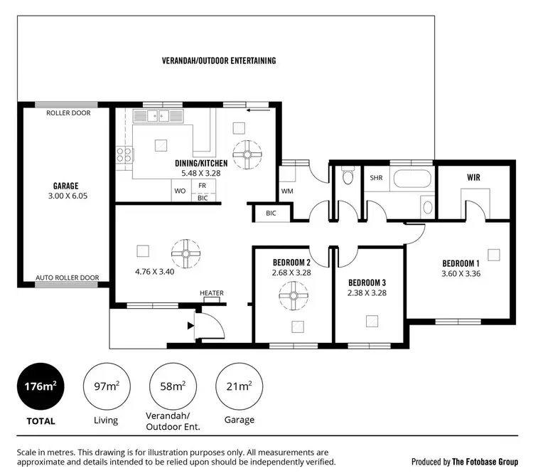 Floorplan of Homely unit listing, 2/40 Seaton Tce, Seaton SA 5023