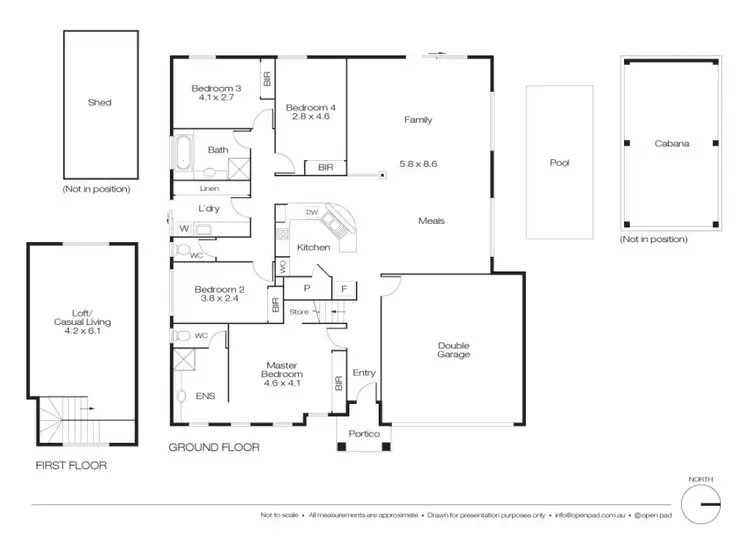 Floorplan of Homely house listing, 14 Bundegi Grove, Yangebup WA 6164