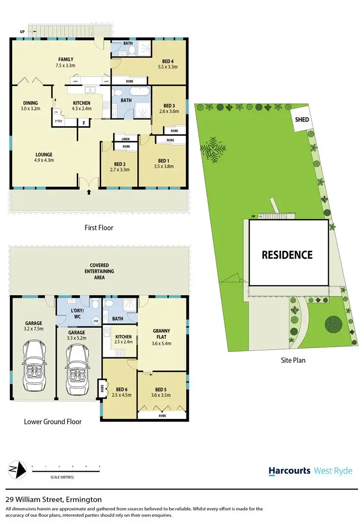 Floorplan of Homely house listing, 29 William Street, Ermington NSW 2115