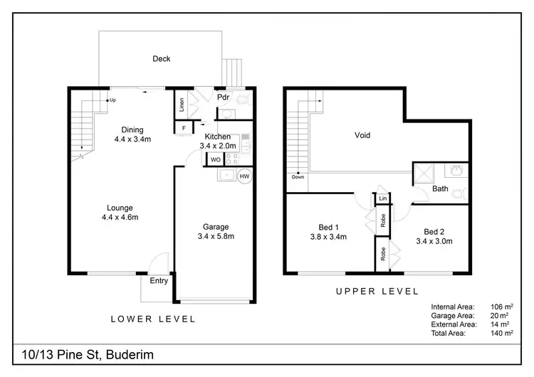 Floorplan of Homely townhouse listing, 10/13 Pine Street, Buderim QLD 4556