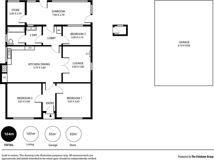Floorplan of Homely house listing, 46 Kingborn Avenue, Seaton SA 5023