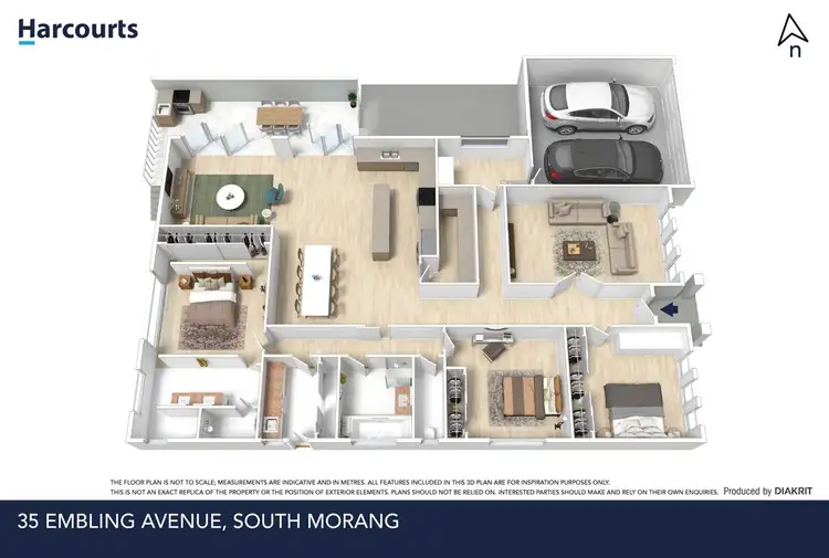 Floorplan of Homely house listing, 35 Embling Avenue, South Morang VIC 3752