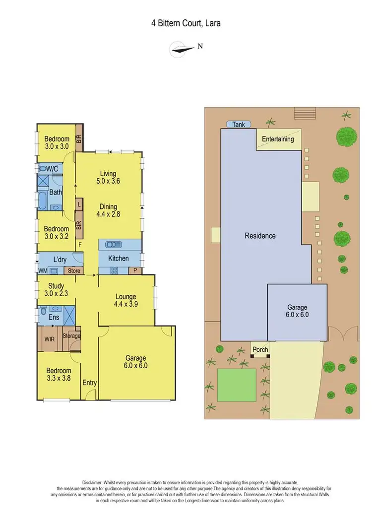 Floorplan of Homely house listing, 4 Bittern Court, Lara VIC 3212