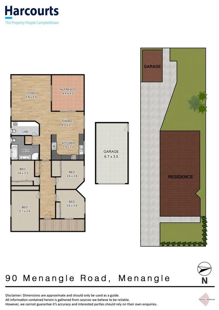Floorplan of Homely house listing, 90 Menangle Road, Menangle NSW 2568