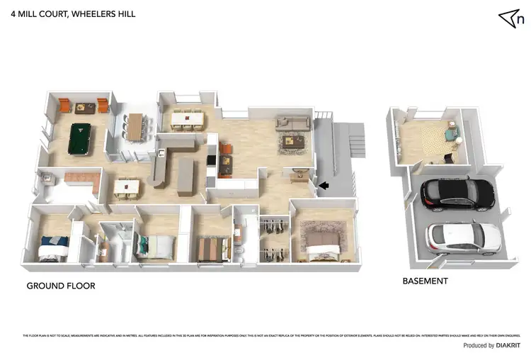 Floorplan of Homely house listing, 4 Mill Court, Wheelers Hill VIC 3150