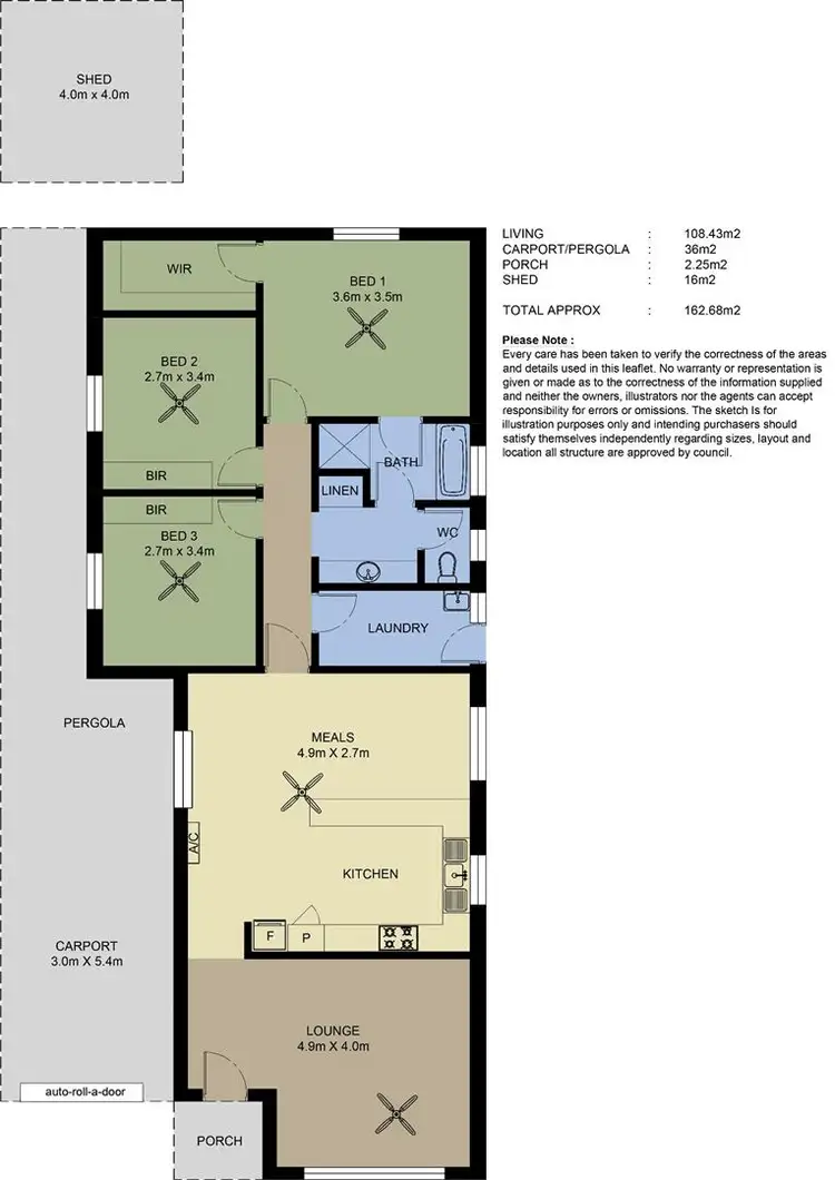 Floorplan of Homely house listing, 6 Dutch Close, Mount Barker SA 5251