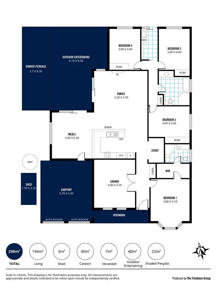 Floorplan of Homely house listing, 12 Drummond Circuit, Hayborough SA 5211