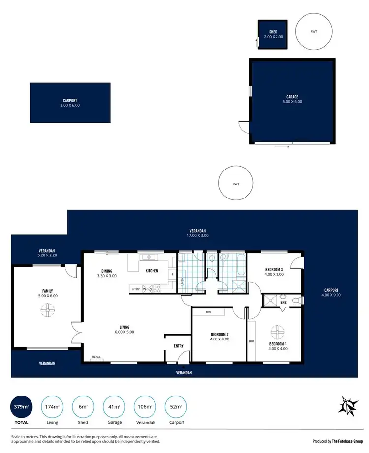 Floorplan of Homely house listing, 95 Cudmore Road, Mccracken SA 5211