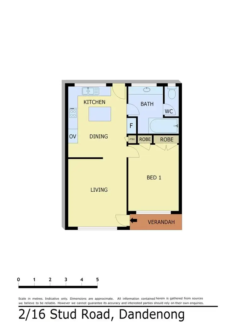 Floorplan of Homely apartment listing, 2/16 Stud Road, Dandenong VIC 3175