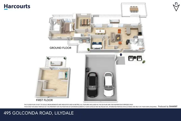 Floorplan of Homely house listing, 495 Golconda Road, Lilydale TAS 7268