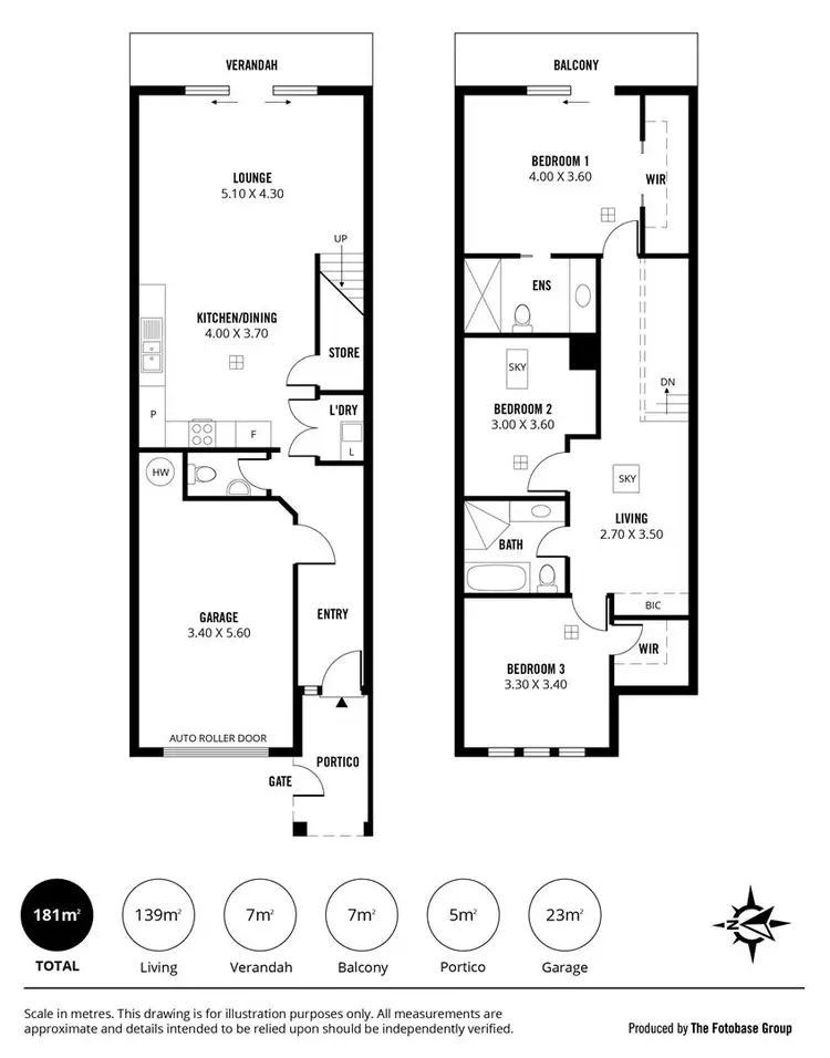Floorplan of Homely townhouse listing, 82 Harvey Circuit, Mawson Lakes SA 5095