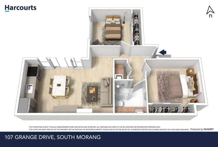 Floorplan of Homely house listing, 107 Grange Drive, South Morang VIC 3752