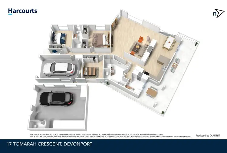 Floorplan of Homely house listing, 17 Tomarah Crescent, Devonport TAS 7310