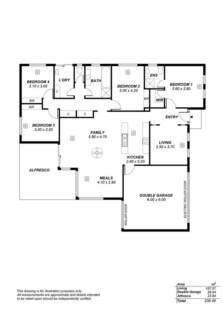 Floorplan of Homely house listing, 18 Collett Avenue, Mount Barker SA 5251