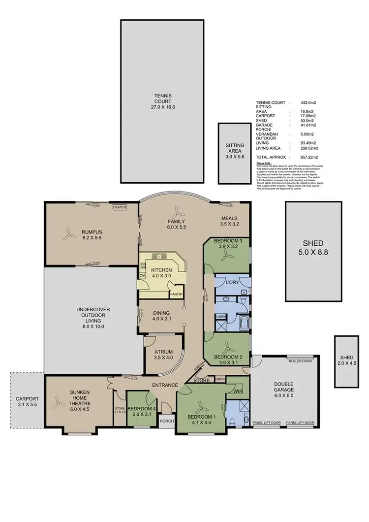 Floorplan of Homely house listing, 27 Burnbank Way, Mount Barker SA 5251