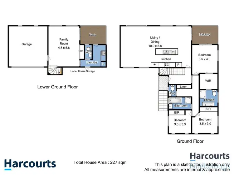 Floorplan of Homely house listing, 8 Mountain View Drive, Kingston TAS 7050