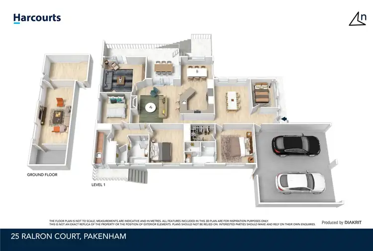Floorplan of Homely house listing, 25 Ralron Court, Pakenham VIC 3810
