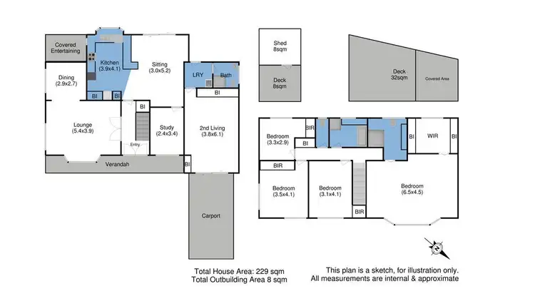 Floorplan of Homely house listing, 5 Wandi Court, Howrah TAS 7018
