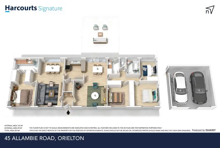 Floorplan of Homely house listing, 45 Allambie Road, Orielton TAS 7172