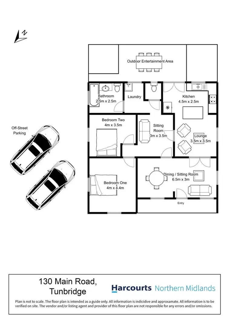 Floorplan of Homely house listing, 130 Main Road, Tunbridge TAS 7120