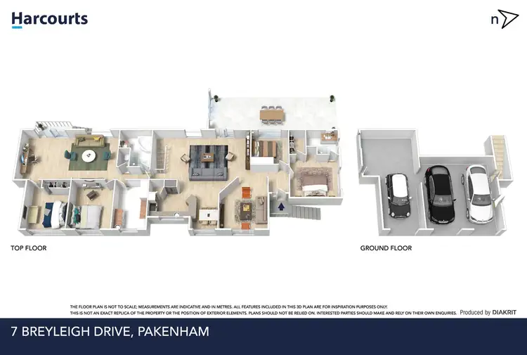 Floorplan of Homely house listing, 7 Breyleigh Drive, Pakenham VIC 3810