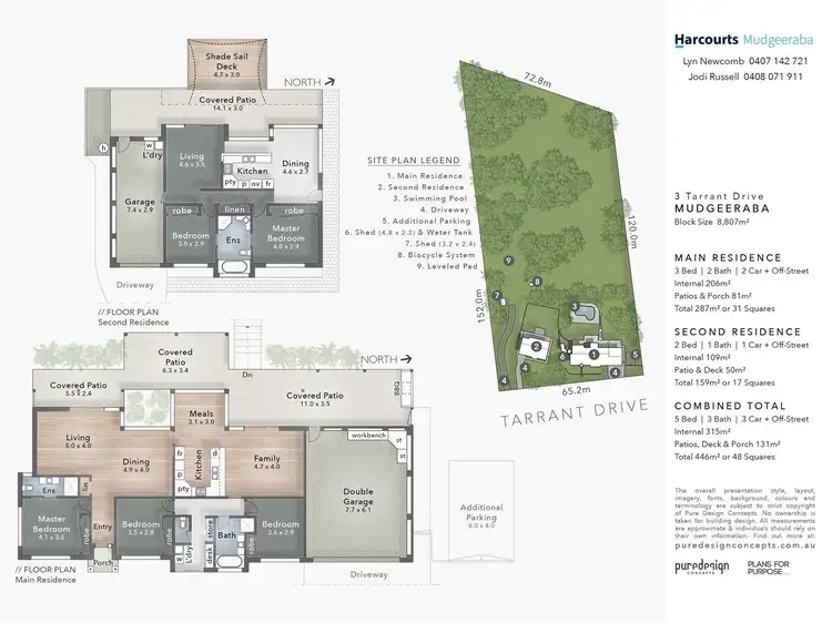 Floorplan of Homely house listing, 3 Tarrant Drive, Mudgeeraba QLD 4213