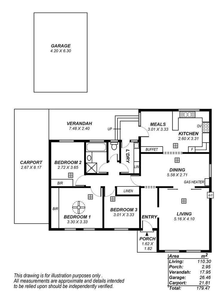 Floorplan of Homely house listing, 10 Lindsay Street, Highbury SA 5089