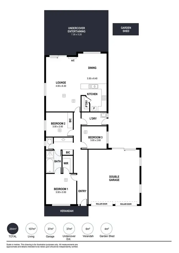 Floorplan of Homely house listing, 6 Albury Lane, Goolwa SA 5214