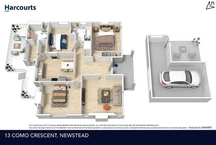 Floorplan of Homely house listing, 13 Como Crescent, Newstead TAS 7250