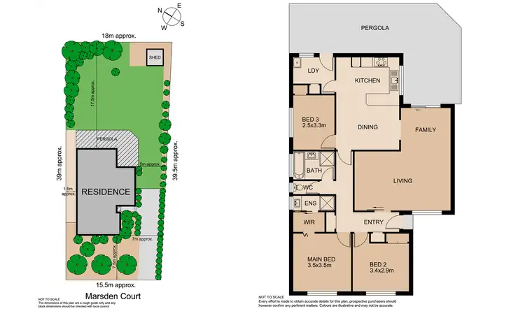 Floorplan of Homely house listing, 8 Marsden Court, Cranbourne North VIC 3977