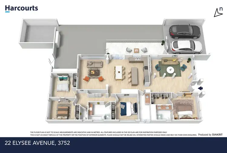 Floorplan of Homely house listing, 22 Elysee Avenue, South Morang VIC 3752