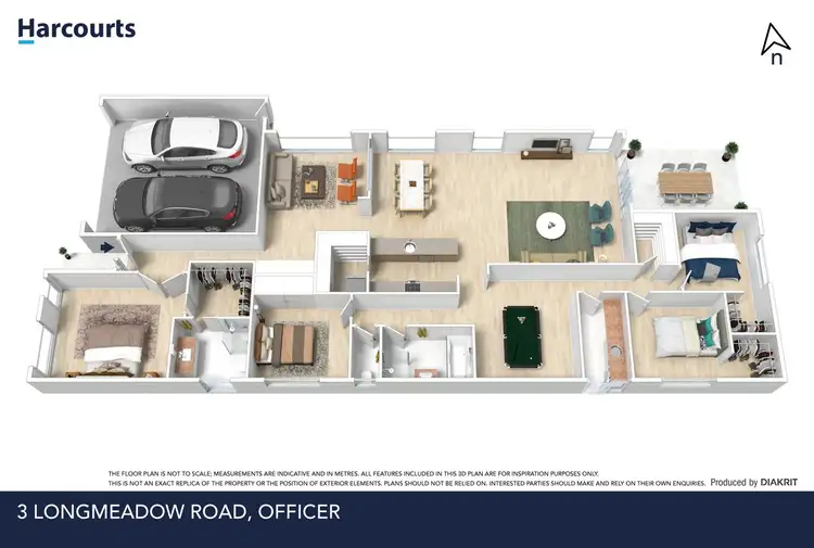 Floorplan of Homely house listing, 3 Longmeadow Road, Officer VIC 3809