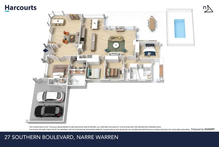 Floorplan of Homely house listing, 27 Southern Boulevard, Narre Warren South VIC 3805