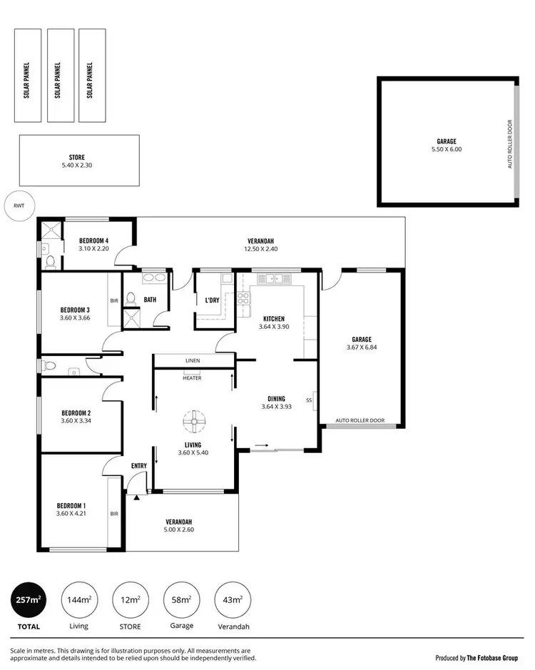 Floorplan of Homely house listing, 2 Olive Court, Magill SA 5072