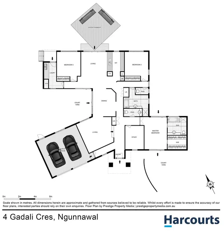 Floorplan of Homely house listing, 4 Gadali Crescent, Ngunnawal ACT 2913