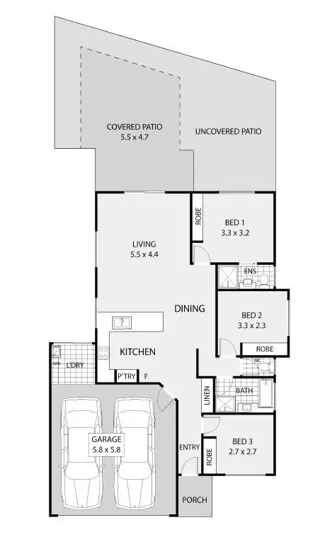 Floorplan of Homely house listing, 2 Lady Elliot Street, Mountain Creek QLD 4557