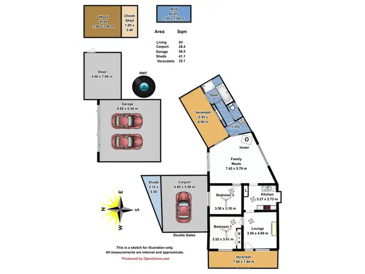 Floorplan of Homely house listing, 4 Curb Street, Saddleworth SA 5413