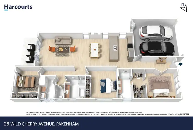 Floorplan of Homely house listing, 28 Wild Cherry Avenue, Pakenham VIC 3810
