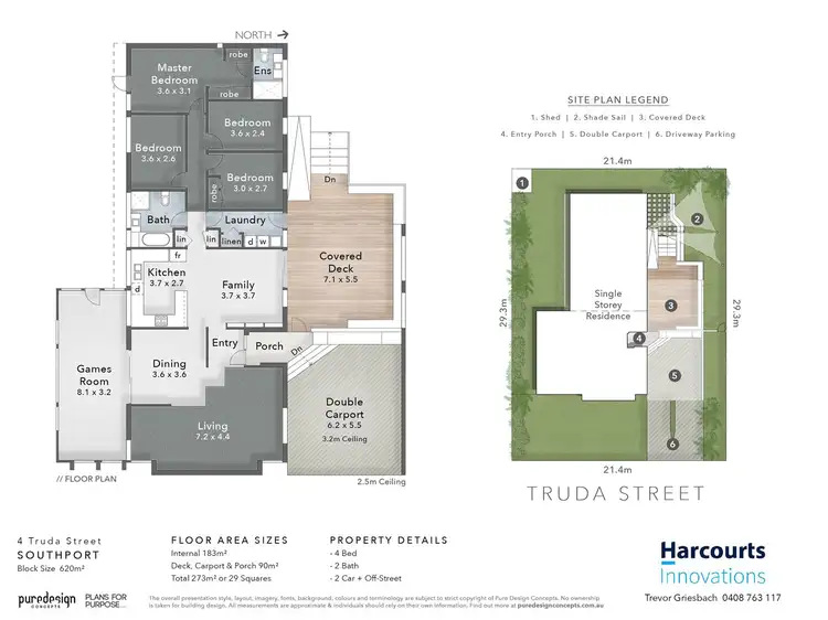 Floorplan of Homely house listing, 4 Truda Street, Southport QLD 4215