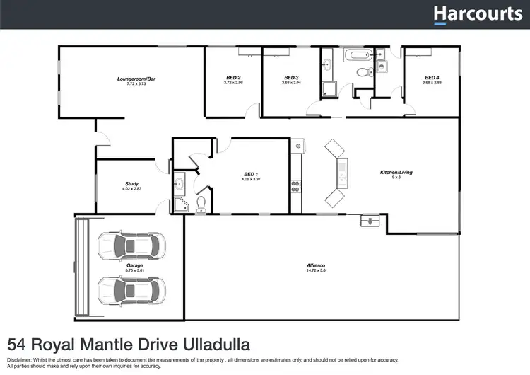 Floorplan of Homely house listing, 54 Royal Mantle Drive, Ulladulla NSW 2539