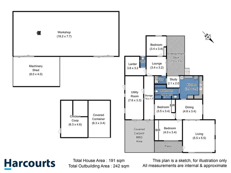 Floorplan of Homely house listing, 90 Glocks Road, Waterloo TAS 7109