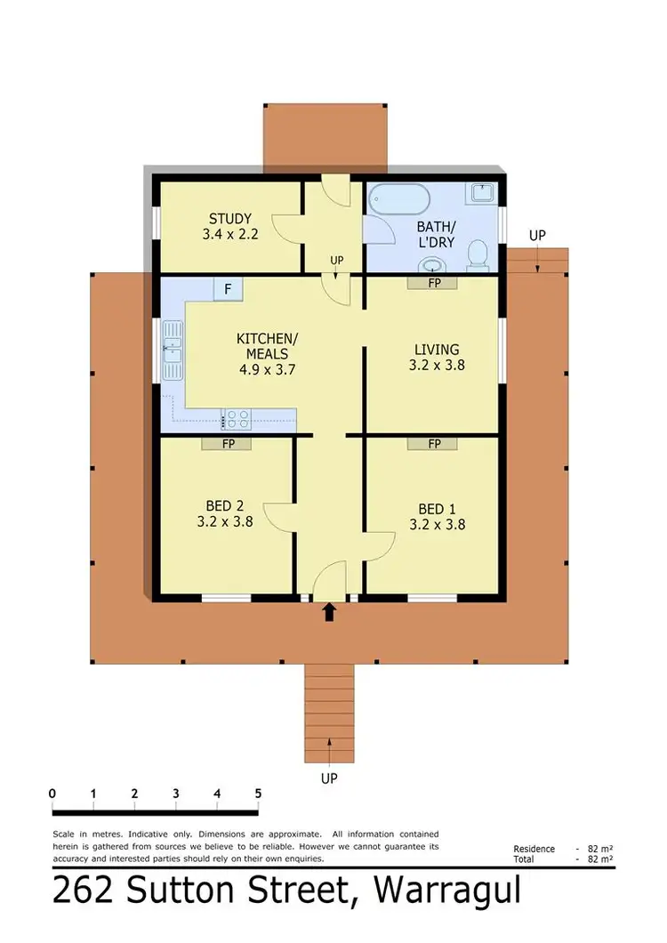 Floorplan of Homely house listing, 262 Sutton Street, Warragul VIC 3820