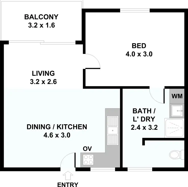 Floorplan of Homely apartment listing, 58/3 Sherwood Street, Maylands WA 6051