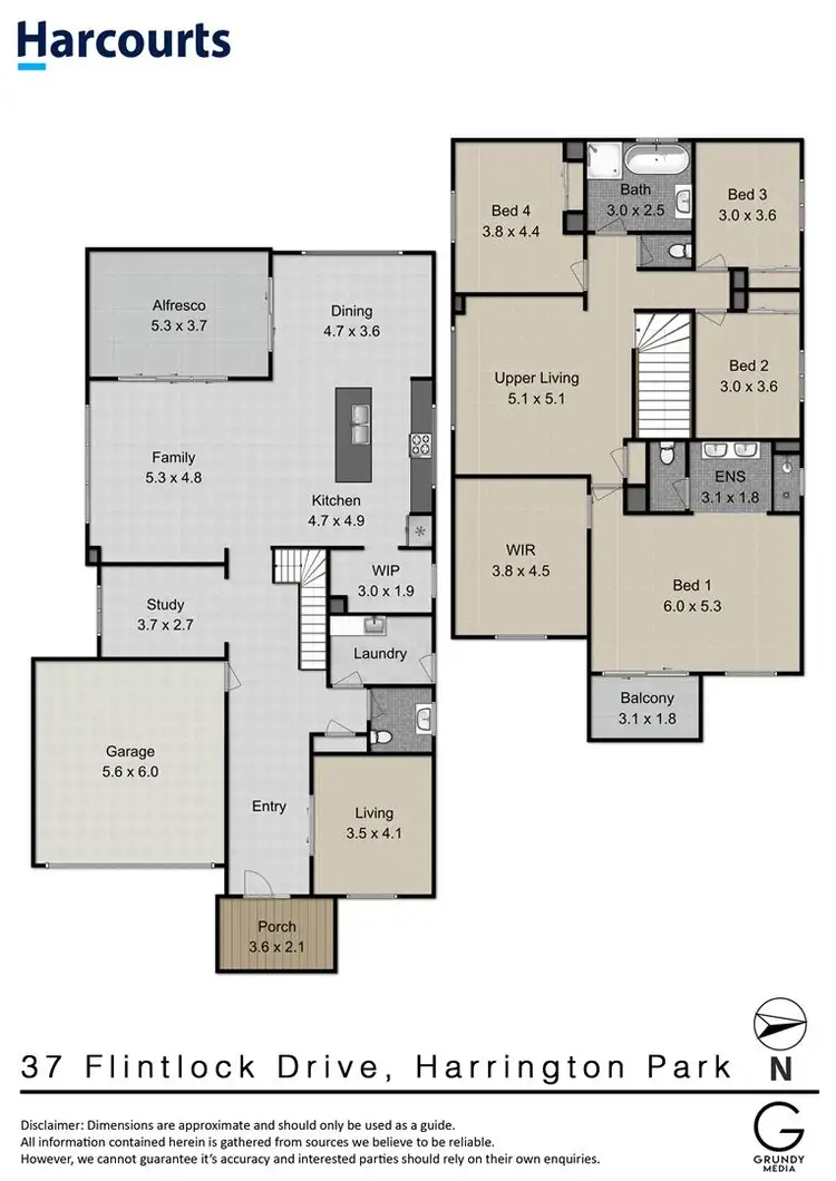 Floorplan of Homely house listing, 37 Flintlock Drive, Harrington Park NSW 2567