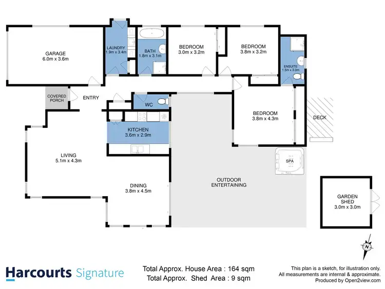 Floorplan of Homely house listing, 21 Amelia Court, Sorell TAS 7172