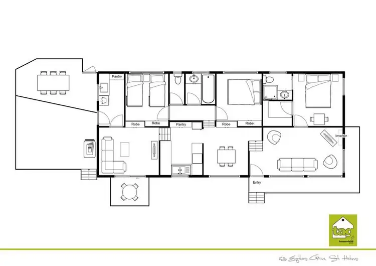 Floorplan of Homely house listing, 23 Erythos Grove, St Helens TAS 7216