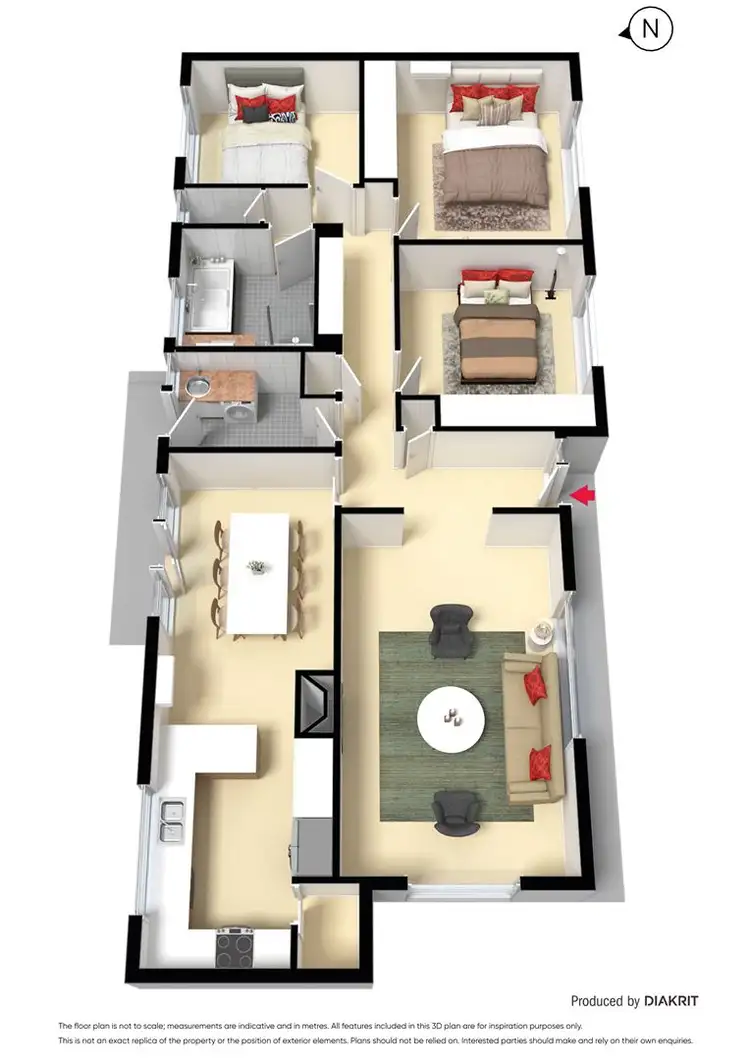 Floorplan of Homely house listing, 49 Meerlu Avenue, Frankston VIC 3199